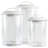 Calypso Basics by Reston Lloyd Acrylic Storage Canisters, Set of 3-2082242532