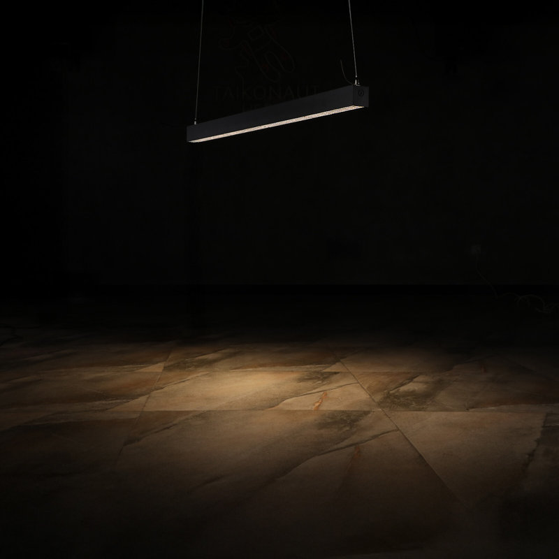 4FT 40W 3CCT Dimmable Anti-Glare Honeycomb Linear Light, 3000K/4000K/5000K Selectable
