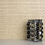 Hudson Penny Round .80" x .80" Porcelain Penny Round Mosaic Wall & Floor Tile-767733931