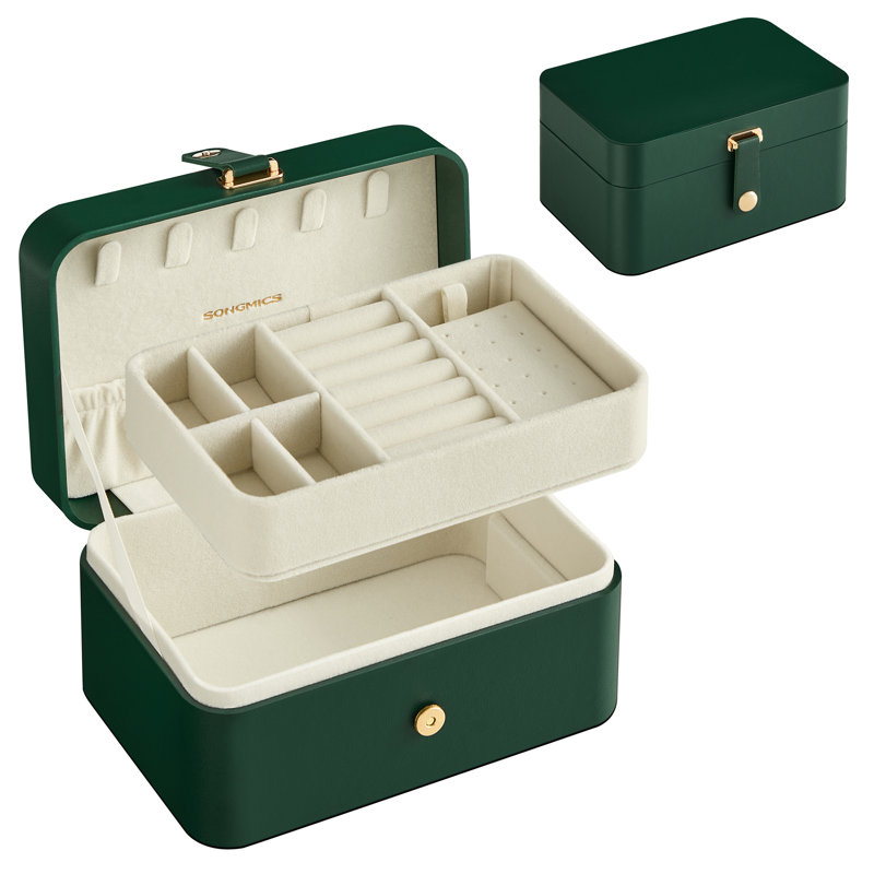 Berinhard Jewellery Box +, Forest Green
