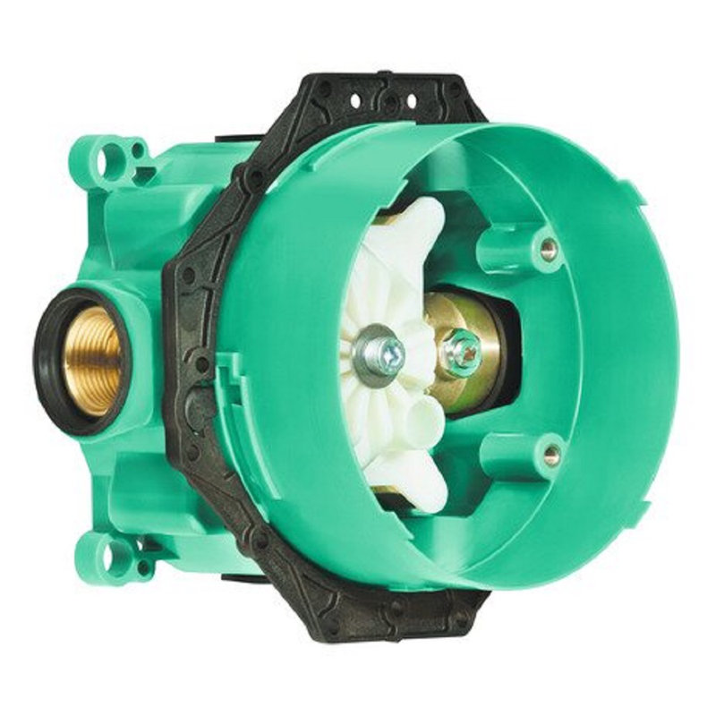 iBox Showerpipe 180 Dual Function and Diverter Complete Shower System and Rough in Valve Kit