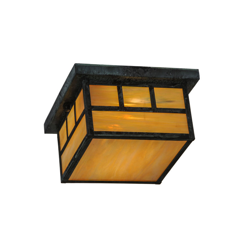 Dragica 4 - Light Flush Mount, Verdigris, Beige