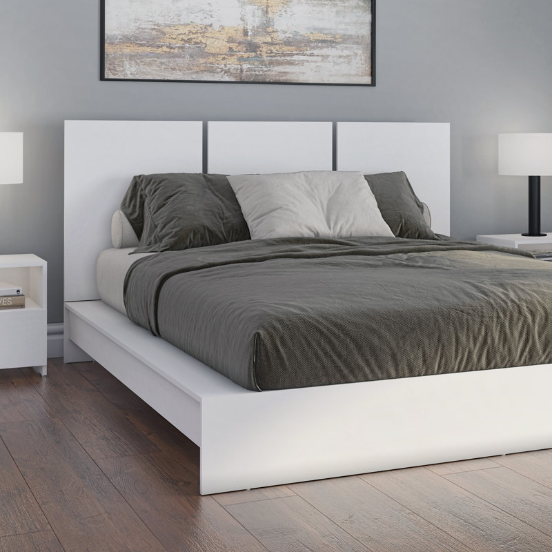  Polteno Collection Headboard - Easy Assembly, White
