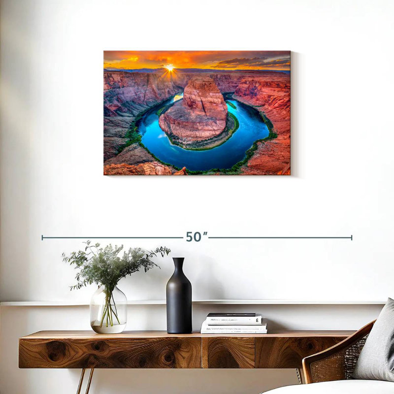 Alvord Magic Horseshoe Bend, H 20 po x l 30 po