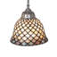 8" Wide Tiffany Fishscale Mini Pendant