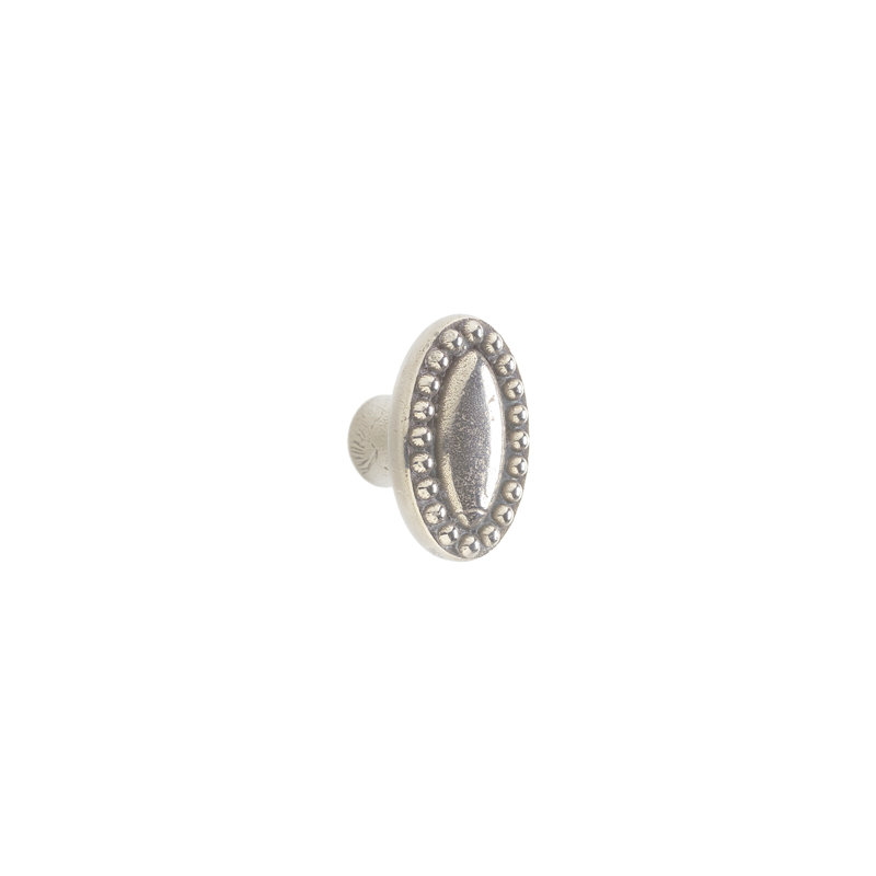 Maddox Bronze Oval Knob, Silicon Bronze Medium