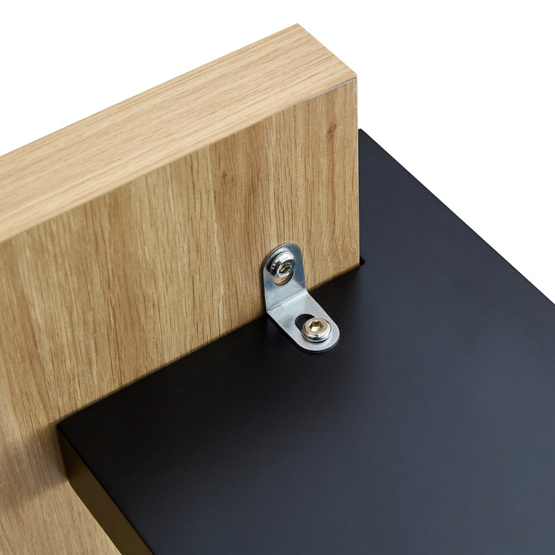 MDF Coffee Table, Natural Wood