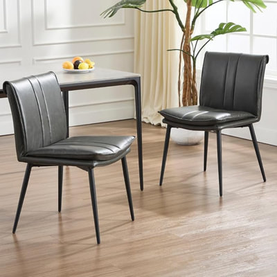 47.5cm H Upholstered Metal Accent