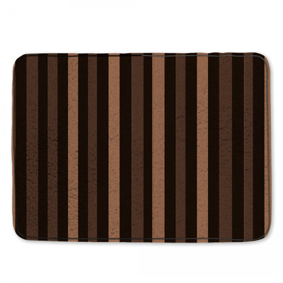 Tapis de bain à rayures