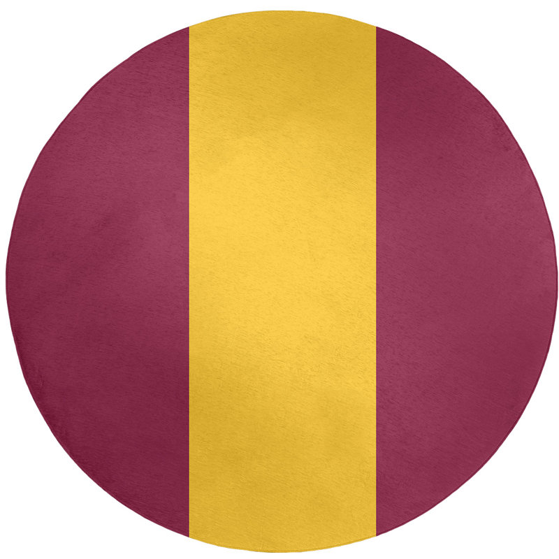 Chenille Indoor Rug, Round 5'