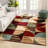 Abbie Geometric Art Dercor Area Rug
