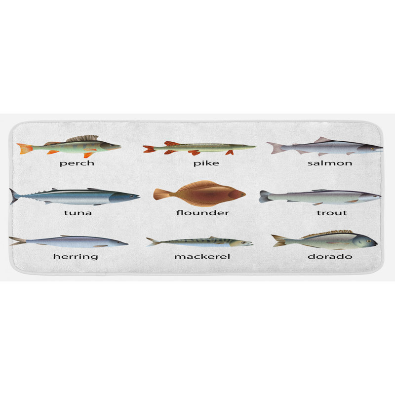 Tapis de cuisine fish