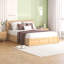 Lit plateforme avec rangement en dessous et tiroirs-900786705