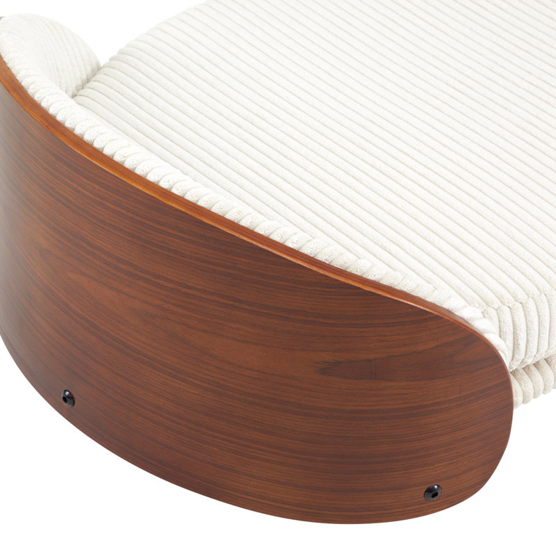Elevated Solid Wood Pet Sofa for Dogs & Cats  Solid Wood Frame Supports up to 220 lb Suitable for Cats & Dogs of All Sizes