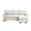 Canapé-lit modulaire réversible en tissu 86,5 po Estelle