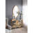 23.7x42.8" Decorative Mirror for Wall Décor
