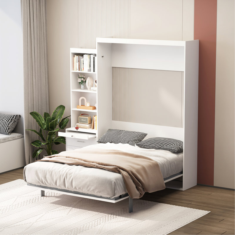 Lit peu encombrant avec tablette - Fabrication pour l'intérieur de meubles de chambre à coucher