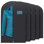 Sacs à vêtements Plixio pour le transport et le rangement de vêtements - Housse de suspension noire pour costumes, robes et plus