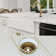 Luxury 36-Inch Solid Fireclay Farmhouse Sink, Flat Front