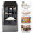 Mini Fridge Caddy Organizer Storage Bag, Over The Fridge Storage Organizer With 15 Extra Large Fabric Pockets(Black)