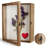 Shadow Box Display Case Shadowbox Frame With Linen Back Memorabilia Bouquet Medals Photos Memory Box For Keepsakes