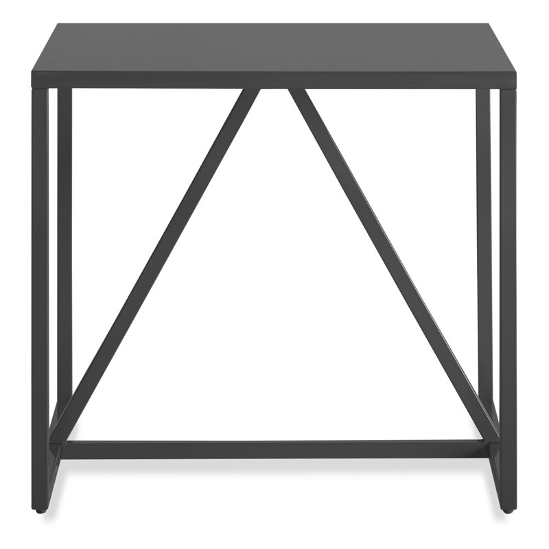 Strut End Table, Slate