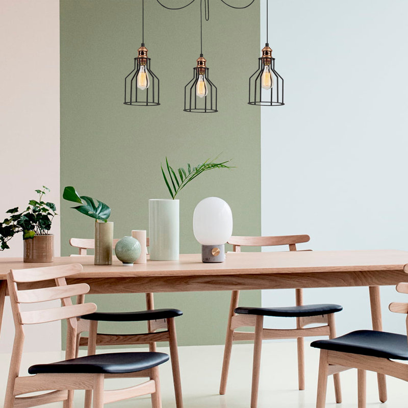 Luminaire suspendu en grappe à 3 lumières Downham