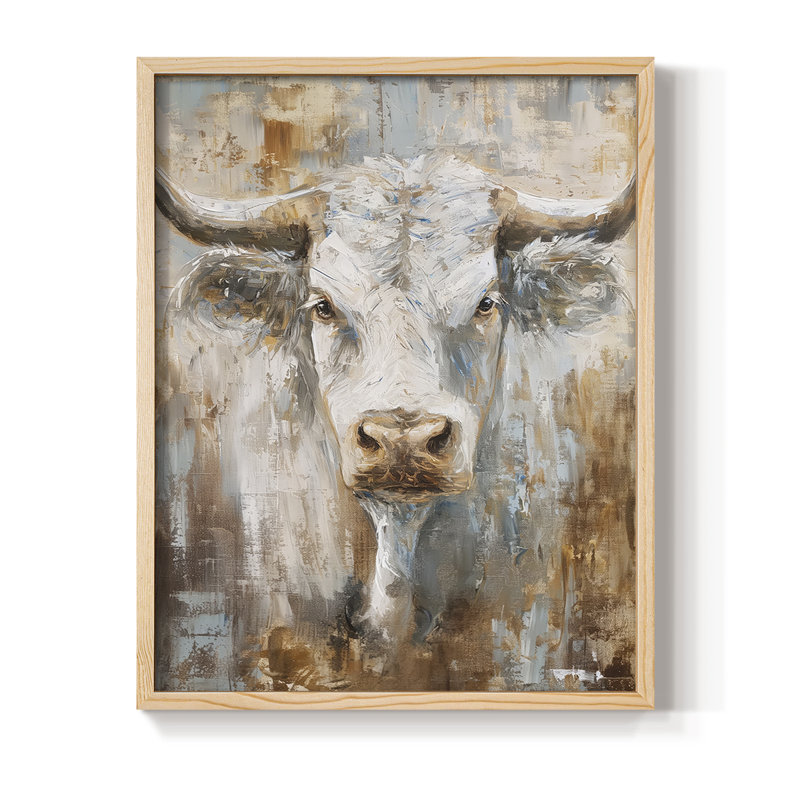 ANIMALS Series CXLII, reproduction encadrée - bois massif, H 15 po x l 12 po