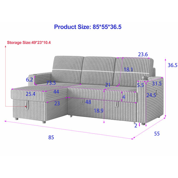 Dimensions du produit