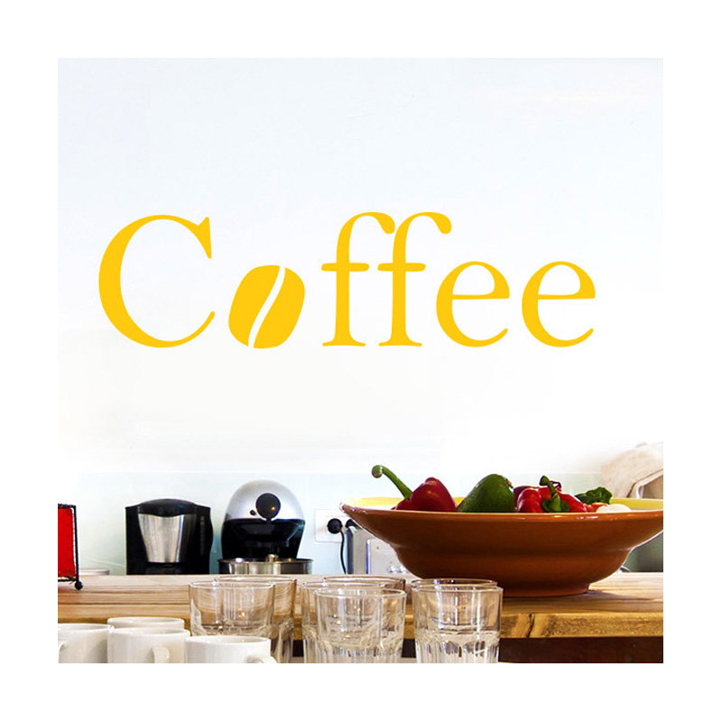 Wall Decal, Large, Dark Yellow