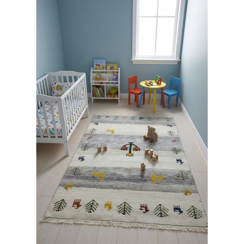Performance Wool Floral Indoor Rug