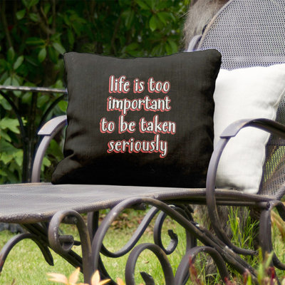 Coussin intérieur/extérieur life and levity