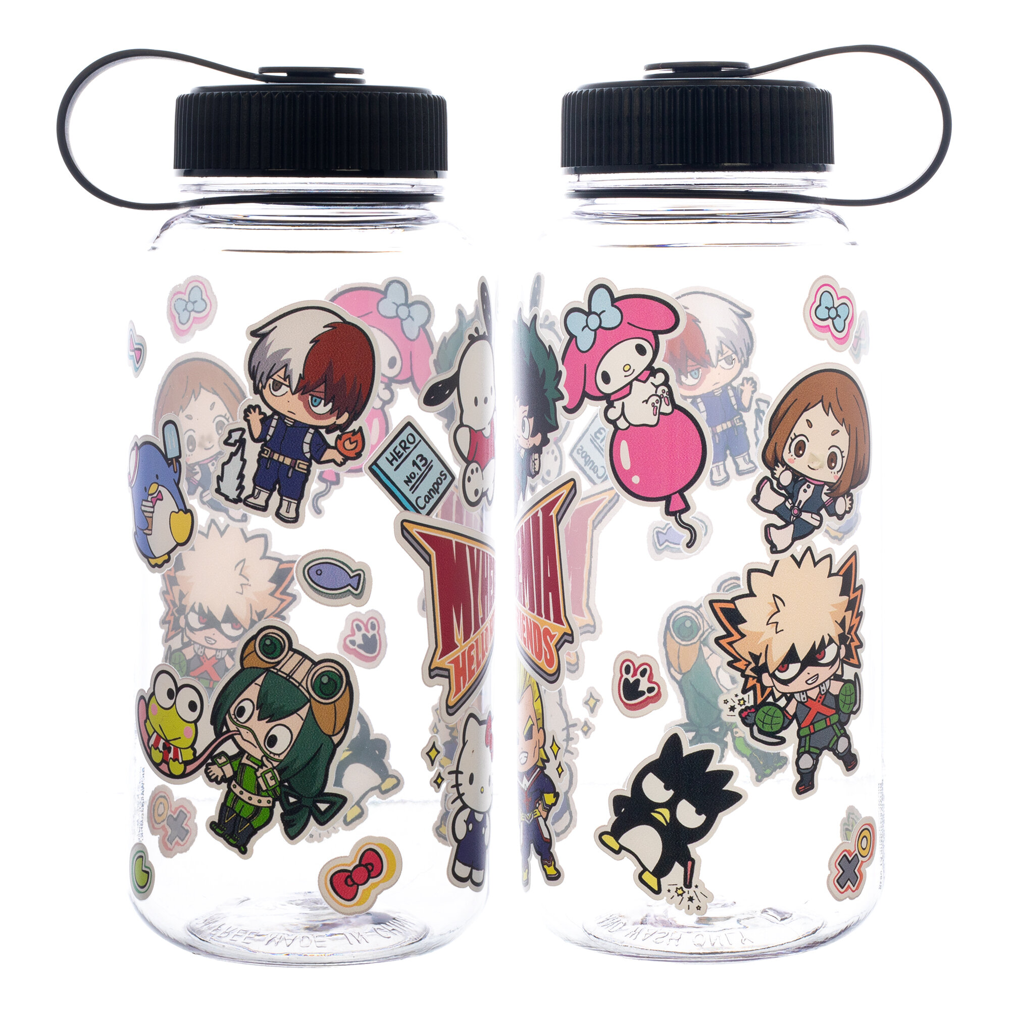 My Hero Academia Class 1-A 24oz Plastic Water Bottle