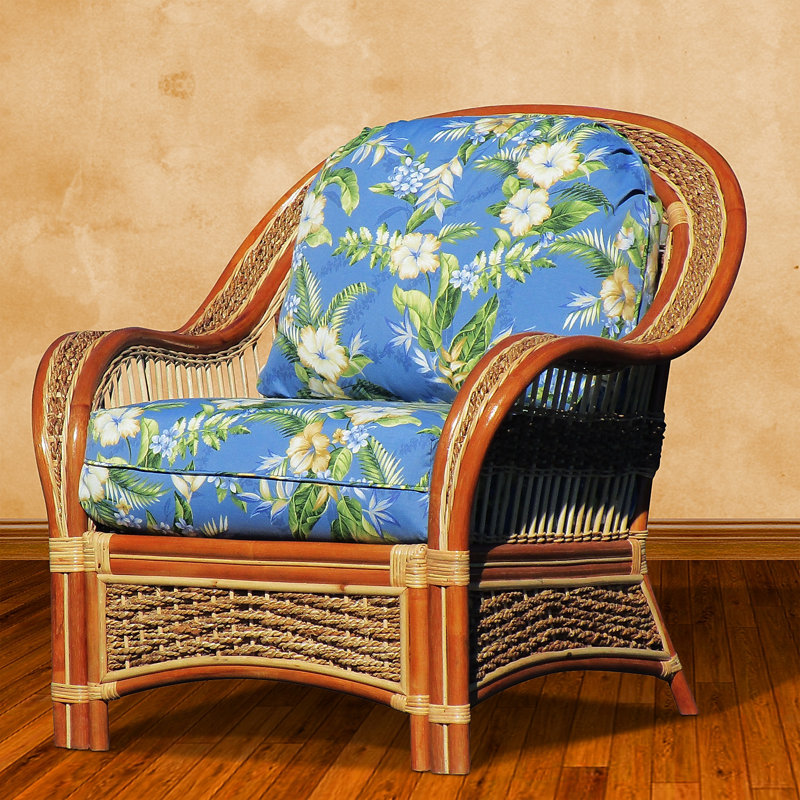 Fauteuil, Denim Reef 100% polyester