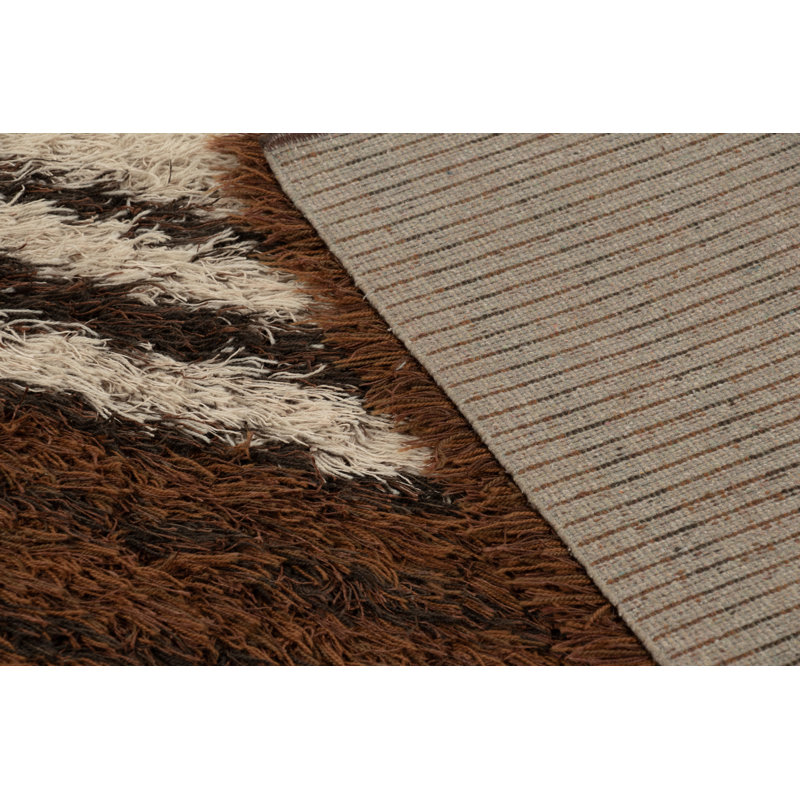 Scandinavian One-of-a-Kind 5'5x7'4 Hand Knotted Area Rug
