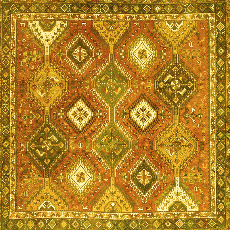 Washable Moroccan Indoor Rug, Square 7'