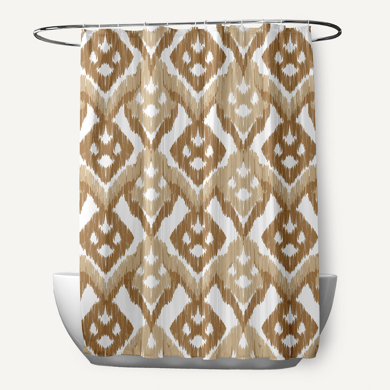 Rideau de douche Groth, Taupe
