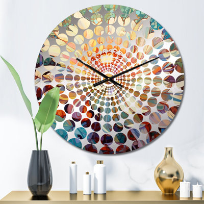 Lynnis - Chrysanthemums Wall Clock