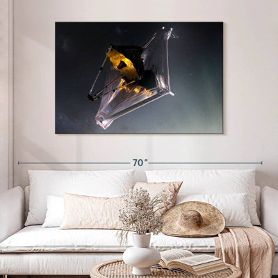 Oberle James Webb's Space Telescope Artist Conception