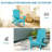 Wooden Adirondack Chair, Outdoor Patio Lawn Chair With Cup Holder