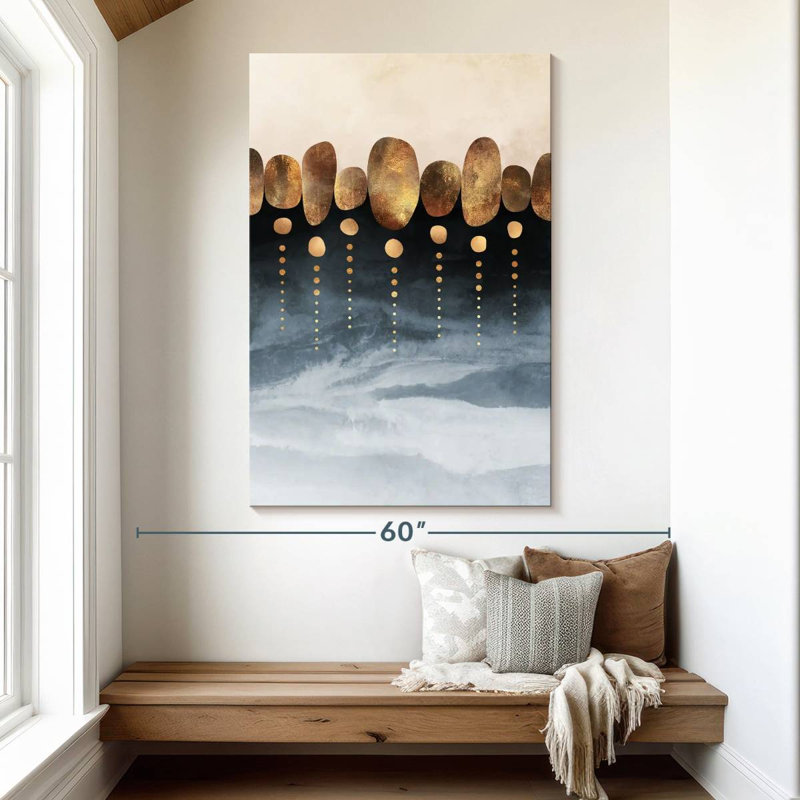 Avery Natural Abstraction Portrait, 51" H x 34" W