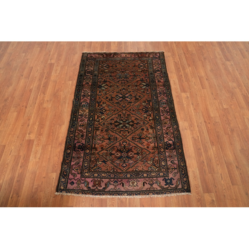 Tapis traditionnel antique géométrique 3 x 5