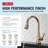 Delta Lenta Pull Down Sprayer Touch Kitchen Sink Faucet, Touch Control Kitchen Faucet-48782976