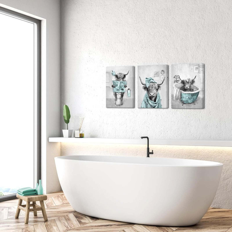 3 Piece Wrapped Canvas Wall Art