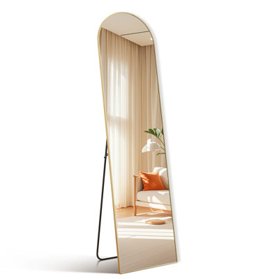 Dochas Aluminum Arch Mirror