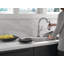 Robinet de cuisine en nickel brossé Cassidy Touch, robinets de cuisine avec douchette rétractable, robinet d'évier de cuisine, technologie Touch2O, acier inoxydable Lumicoat-50567596