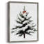 «Christmas Holiday Art CCLxxvi», reproduction d'art encadrée - bois massif-150570574