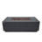 Andes Rectangle Concrete Propane Smokeless Fire Pit Table with Hidden Fuel Tank-93680047
