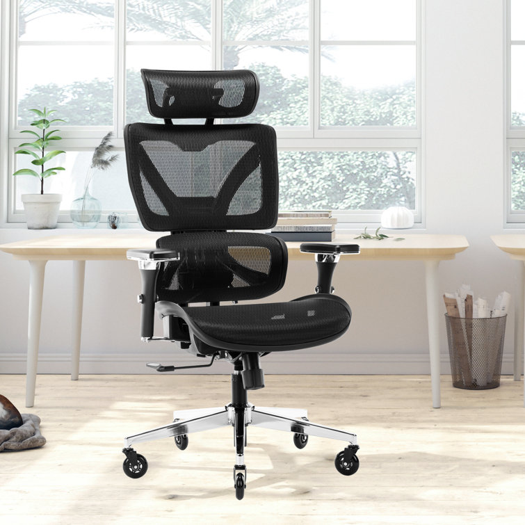 Task Chair with Headrest, Standing Desk Office Chair