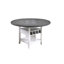Ensemble de salle à manger à hauteur de comptoir Classic 7PCS avec rallonge intégrée et 6 chaises hautes-1334410973-1334410786